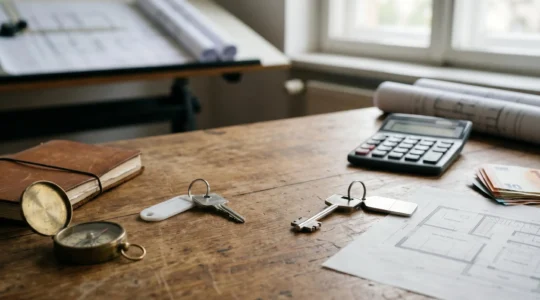 Gestion financière d'un projet immobilier en construction avec differé de remboursement