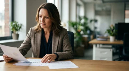 Entrepreneur étudiant des solutions de financement de trésorerie professionnelle